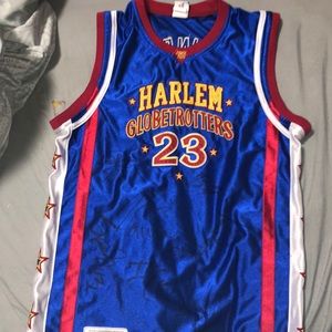 Signed Harlem globetrotters jersey